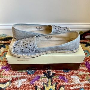 Franco Sarto Twightlight Gray Espadrille - Size 9